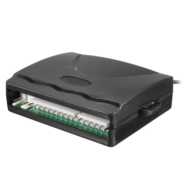 1 Way Car Security Alarm System w/2 Key Remote Controls Shock Sensor Universal