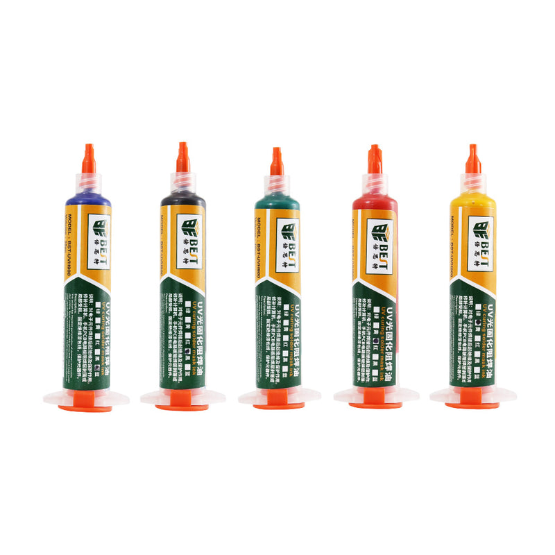 BEST UV Curing Solder Mask Ink BGA PCB Paint Prevent Corrosive Arcing Soldering Paste Flux