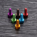 Suleve M3AH11 10Pcs M38mm Hex Socket Screw M3 Cap Head Bolt 7075 Aluminum Alloy Multicolor