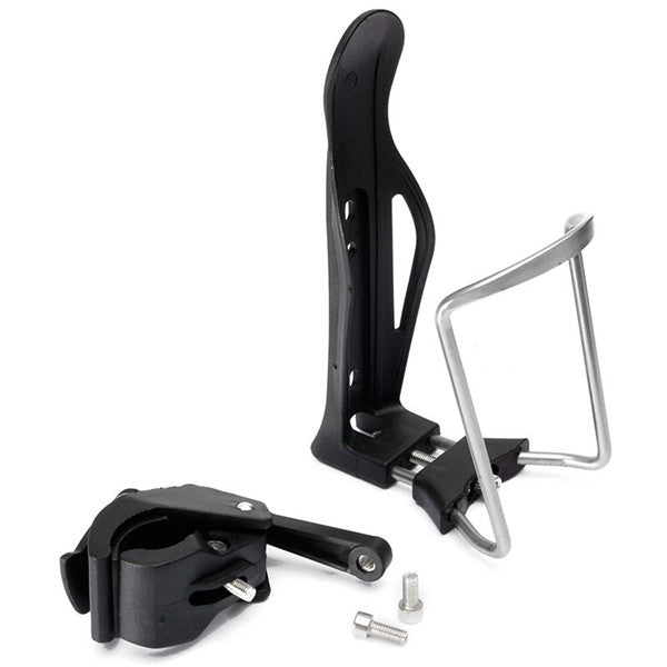 Cycling Drink Water Bottle Holder Cage Cup Rack Adjustable Aluminum