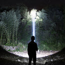 GX L8 T6 USB Flashlight Waterproof LED 4 Modes Outdoor Camping Hunting Portable Work Light