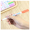 8pcs Mixed Colour White Board Bright Marker Fine Pen bullet Tip Pens Easy Dry Wipe