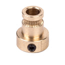 FLSUN 5PCS 1.75mm Brass Feed Extruder Wheel Drive Gear For Reprap 3D Printer