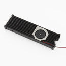 JEYI Cooling Warship Fan NVME NGFF M.2 Heatsink 2280 SSD Aluminum Sheet Thermal Conductivity Cooling