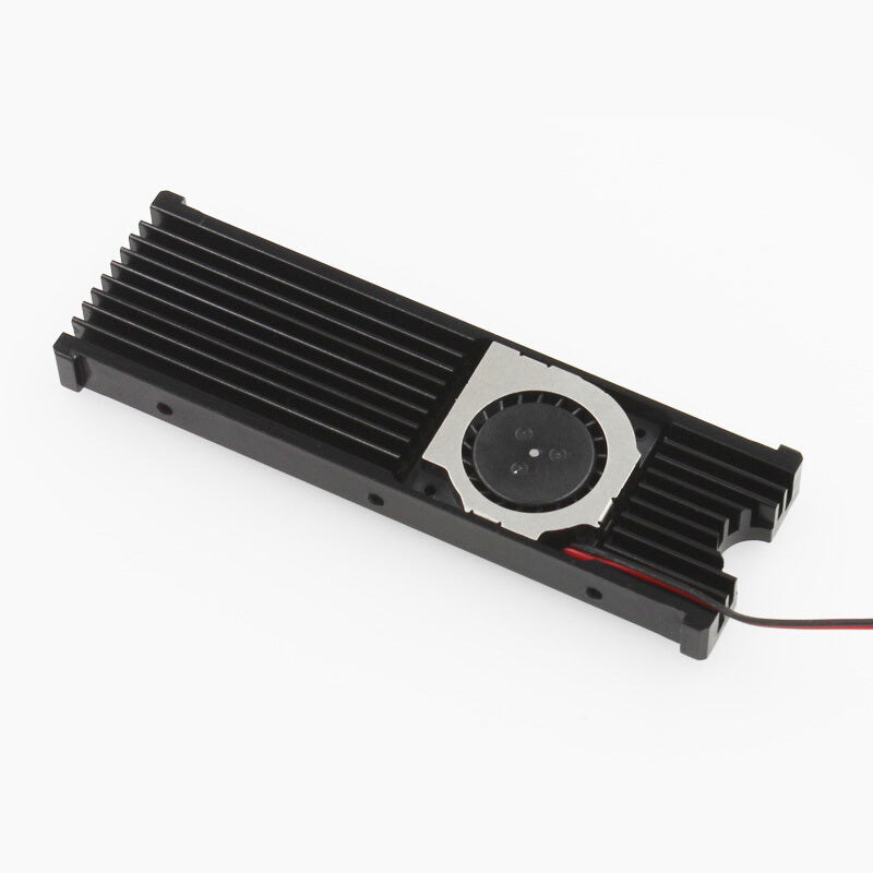 JEYI Cooling Warship Fan NVME NGFF M.2 Heatsink 2280 SSD Aluminum Sheet Thermal Conductivity Cooling