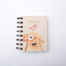 Kawaii Cute Animal Cartoon Rollover Coil Carry Mini Portable Notebook Pocket Notepad School Office Stationery Supplies for students