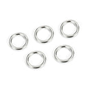 925 5pcs Necklace Bracelet Spacer Sterling Silver Beads DIY Jewelry Accessories