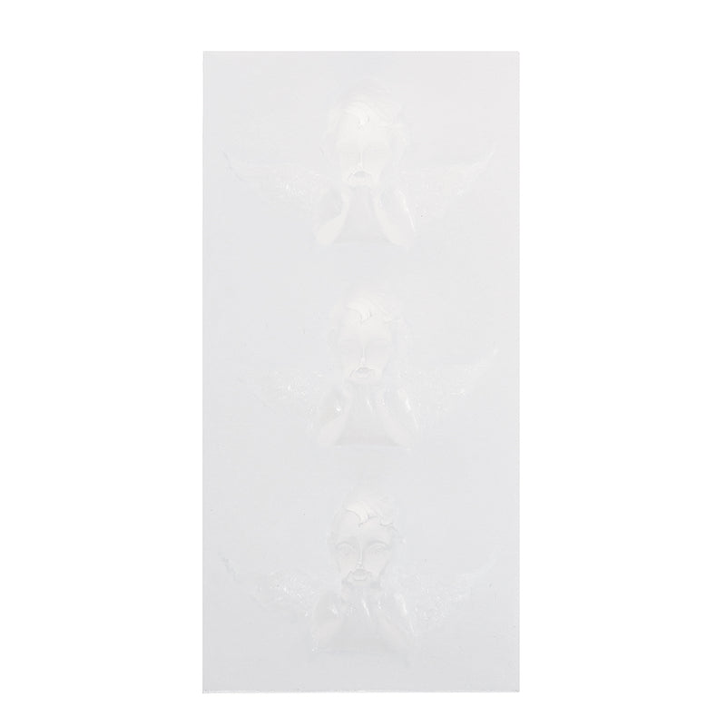 3 Colors 4-Angels Silicone Mold Chocolate Candy Fondant Square Round Rectangle Baking Tools