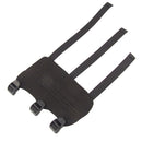 Archery Shooting Hunting Arm Guard 3 Strap Protection - Black