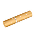 Flower Pattern 6ml Refill Perfume Pump Atomizer Spray Bottle - Gold