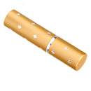 Flower Pattern 6ml Refill Perfume Pump Atomizer Spray Bottle - Gold