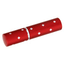 Flower Pattern 6ml Refill Perfume Pump Atomizer Spray Bottle - Red