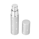 Flower Pattern 6ml Refill Perfume Pump Atomizer Spray Bottle - Silver
