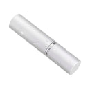 Flower Pattern 6ml Refill Perfume Pump Atomizer Spray Bottle - Silver