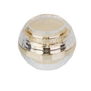 5g Portable Empty Nail Art Cosmatic Jar Face Cream Container - Gold