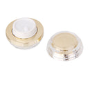 5g Portable Empty Nail Art Cosmatic Jar Face Cream Container - Gold