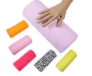 Soft Hand Rest Pillow Nail Art Hand Holder Cushion - White