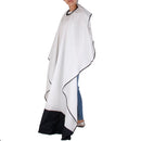 Adult Large Hairdresser Hair Cape Gown Cloth - Black White