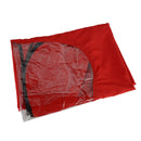 Salon Hairdressing Cape Gown Viewing Window Cloth - Red