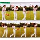 Red Golf Flex Rhythm Practice Golf Swing Trainer Golfer Training Aids