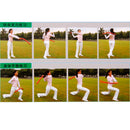 Red Golf Flex Rhythm Practice Golf Swing Trainer Golfer Training Aids