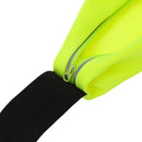4.7 inch Sport Zipper Waist Bag Running Jogging Belt Pouch - Fluorescent Green
