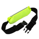 4.7 inch Sport Zipper Waist Bag Running Jogging Belt Pouch - Fluorescent Green