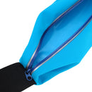 Sport Zipper Waist Bag Running Jogging Belt Pouch Blue