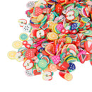 Pack of 1000 3D Nail Art Cane Slices Polymer Clay Stickers Tips DIY Decors