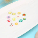 Pack of 1000 3D Nail Art Cane Slices Polymer Clay Stickers Tips DIY Decors