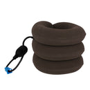 Air Inflatable Pillow Brace Cervical Neck Traction Support Pain Relief - Gray