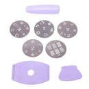 Manicure Image Stamping Stamp Template Plates Nail Art DIY Supplies Set
