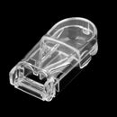 Pill Cutter Splitter Storage Compartment Box Medicine Holder Box Case - Clear