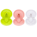 Round Design Pill Cutter Splitter Storage Compartment Box Medicine Holder - Pink