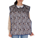 Waterproof Adult Mealtime Bib Protector Disability Aid Apron - Vantage Pattern