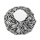 Cloth Ice Bag Pain Stress Neck Knee Head Swelling Pain Injury Reliever Sports Equipment 9Inch Zebra Pattern