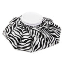 Cloth Ice Bag Pain Stress Neck Knee Head Swelling Pain Injury Reliever Sports Equipment 9Inch Zebra Pattern