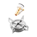 Aluminium Alloy Round Base Camping Picnic Travelling Stove Burner Cookware Accessory