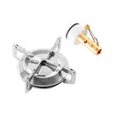 Aluminium Alloy Round Base Camping Picnic Travelling Stove Burner Cookware Accessory