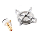Aluminium Alloy Round Base Camping Picnic Travelling Stove Burner Cookware Accessory