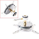 Aluminium Alloy Round Base Camping Picnic Travelling Stove Burner Cookware Accessory