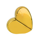 25ML Capacity Candy Heart Shape Refillable Spray Bottle Perfume Storage Holder Travel Lovers Gift Gold