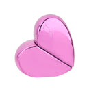 25ML Capacity Candy Heart Shape Refillable Spray Bottle Perfume Storage Holder Travel Lovers Gift Rose Red