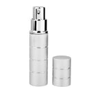 Durable Lightweight Empty Perfume Bottle Pump Spray Travel Accessories Silver 10ML