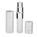 Durable Lightweight Empty Perfume Bottle Pump Spray Travel Accessories Silver 10ML