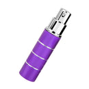 Durable Lightweight Empty Perfume Bottle Pump Spray Travel Accessories Purple 10ML