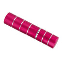 Travel Portable Refillable Perfume Atomizer Bottle Pump Spray Case Rose Red