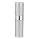 8ml Refillable Rotation Perfume Atomizer Empty Spray Bottle - Silver