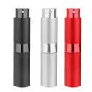 8ml Refillable Rotation Perfume Atomizer Empty Spray Bottle - Black