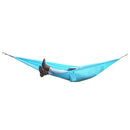 Portable Lightweight Convenient To Carry Hammock FOR Camping Hiking Travelling Picnic Backyards Sky Blue 106 x 55 inch